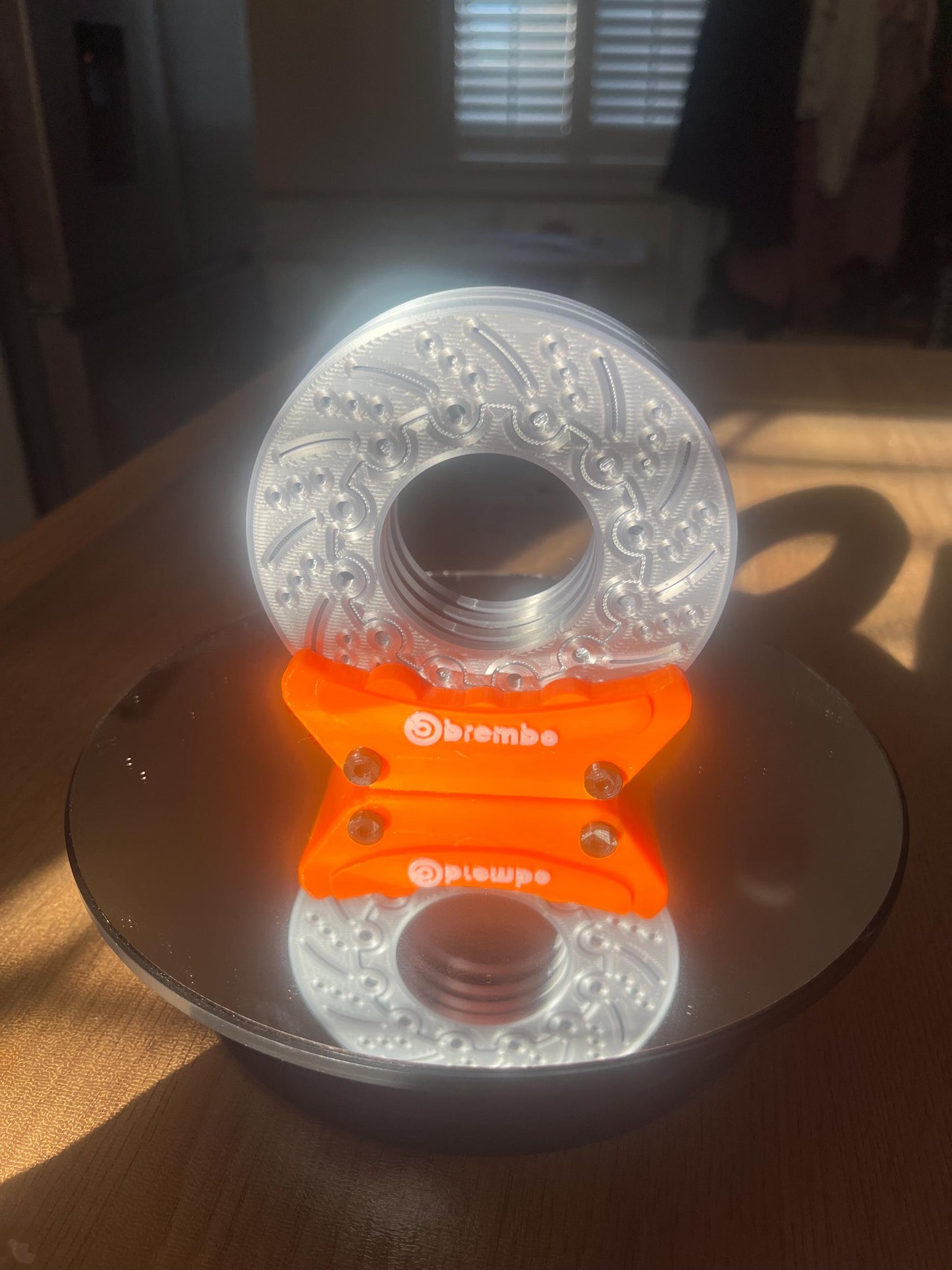 Customisable Brake Disc Coasters and Caliper Coaster Holder - UK Shop