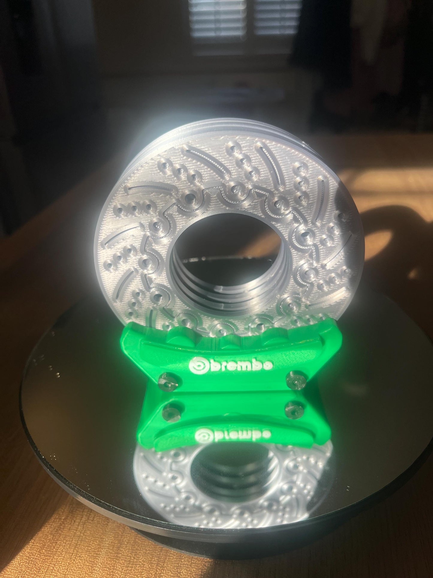 Customisable Brake Disc Coasters and Caliper Coaster Holder - UK Shop