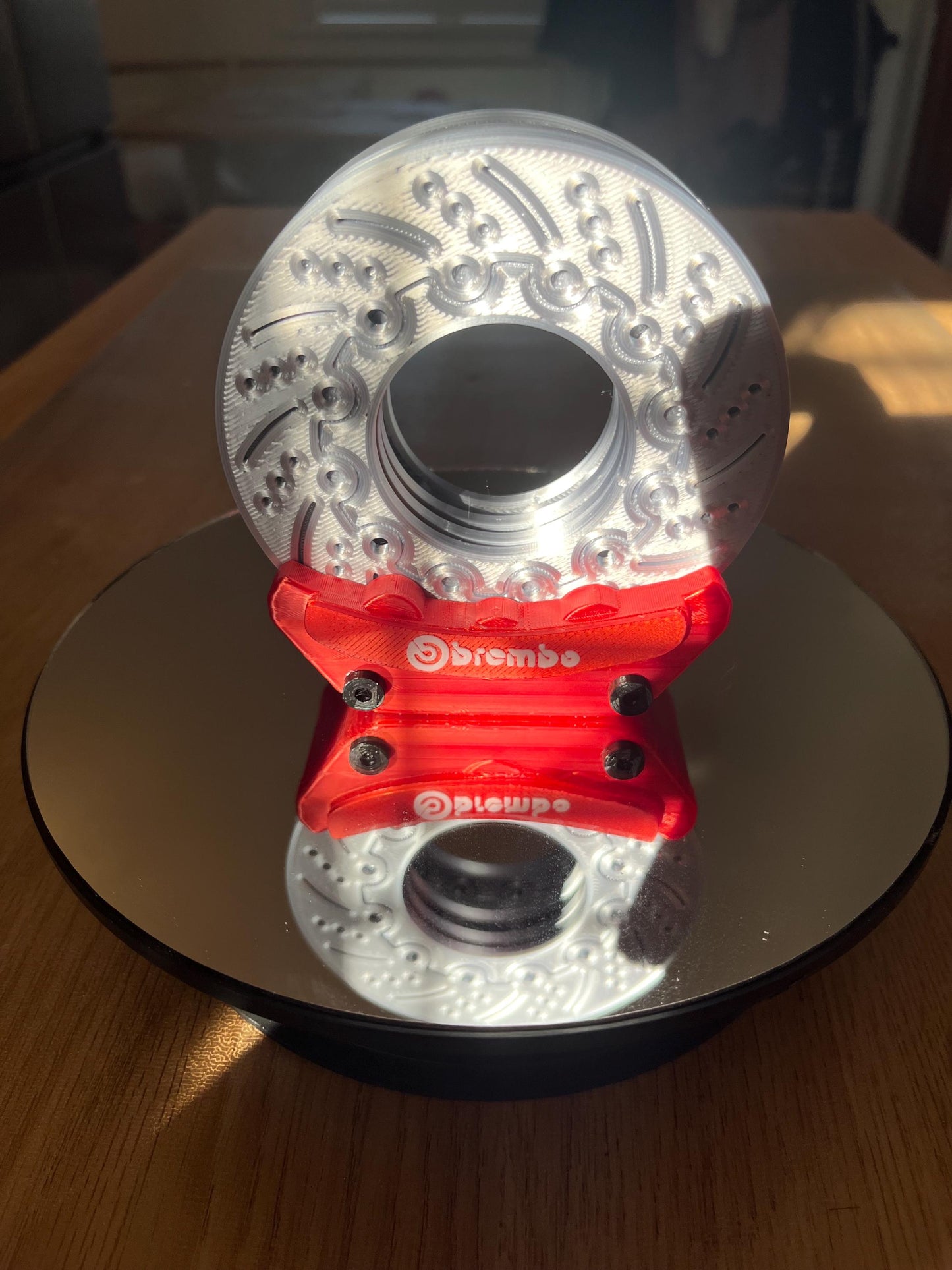 Customisable Brake Disc Coasters and Caliper Coaster Holder - UK Shop