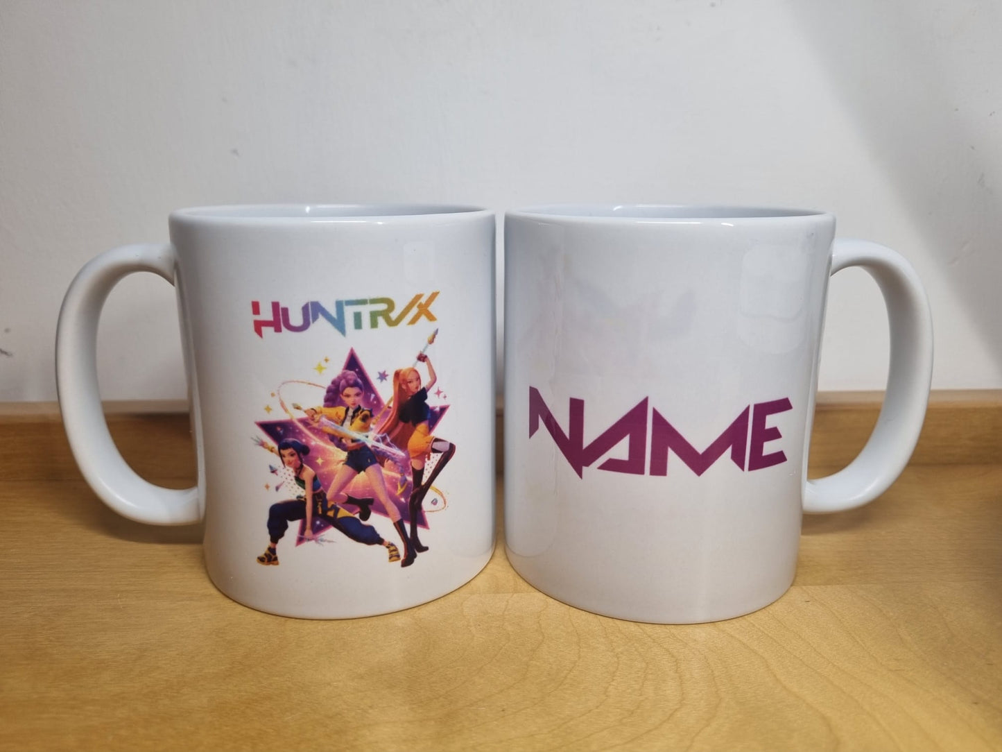 Personalised Demon Hunters Huntrix Drinking Coffee Tea Mug Cup
