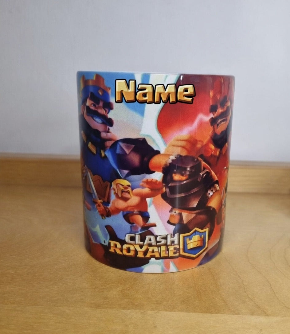 Personalised Clash Royale Drinking Coffee Tea Mug Cup