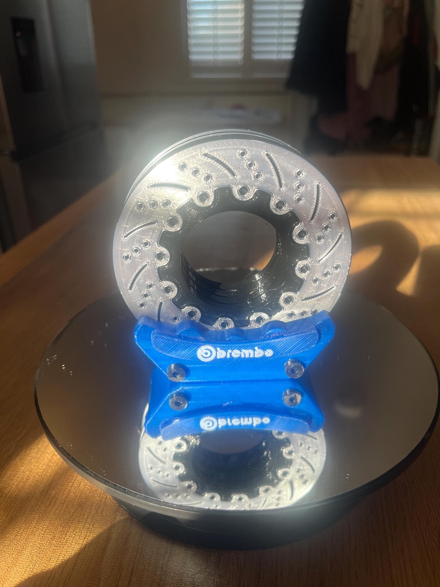 Customisable Brake Disc Coasters and Caliper Coaster Holder - UK Shop