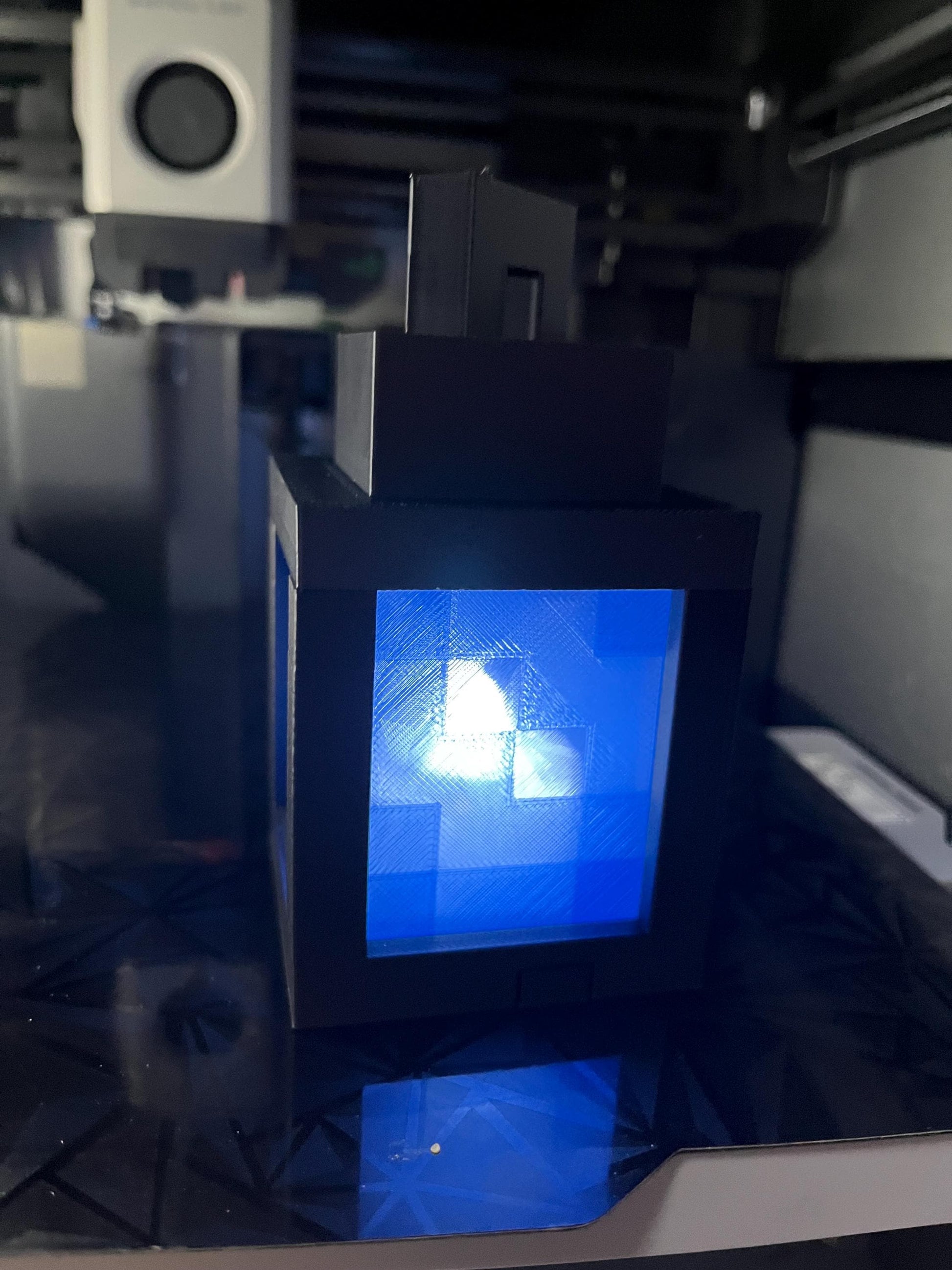 Minecraft Lantern with real working light.