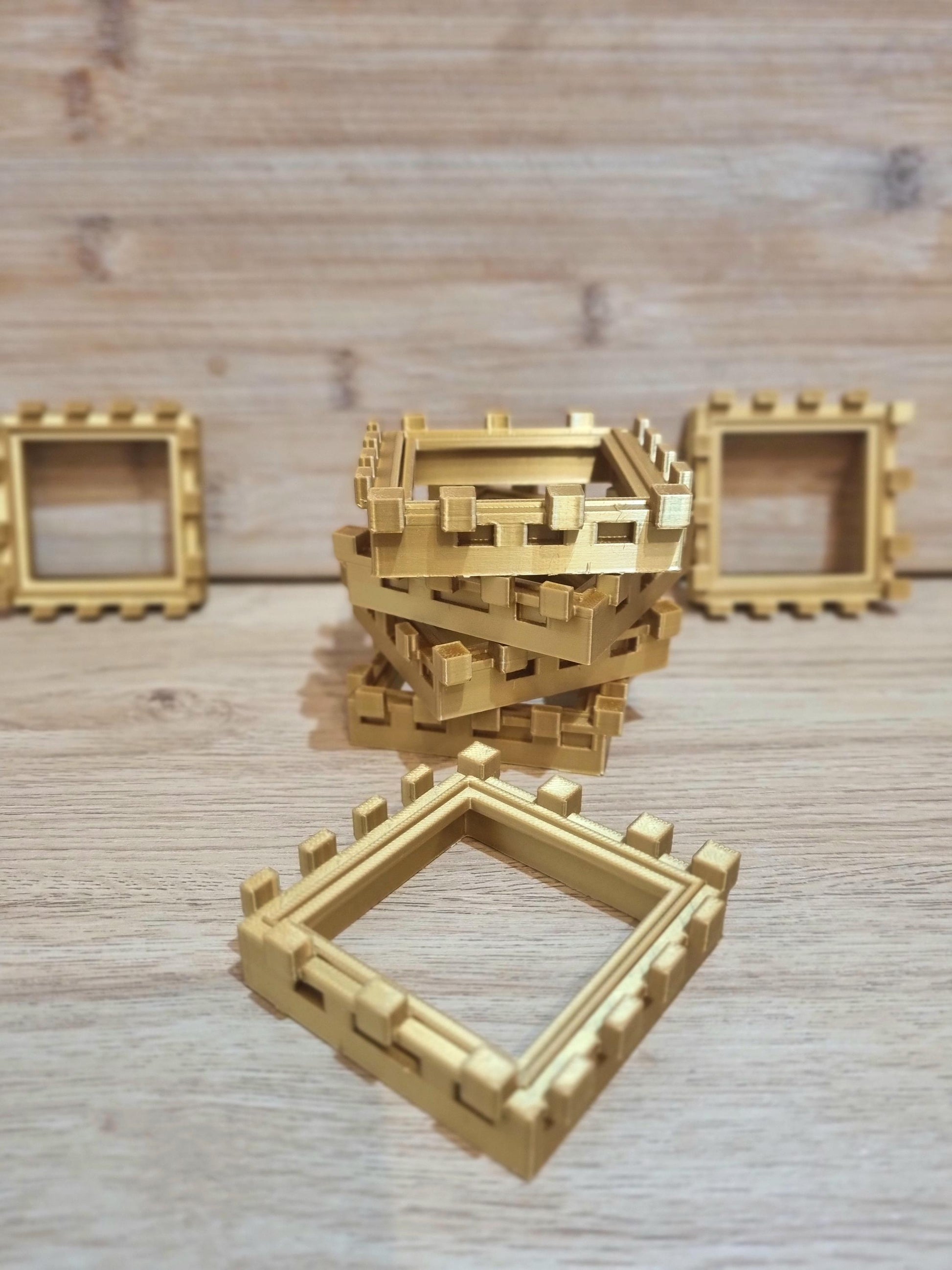 Minecraft TechnoBlade mini crown in Gold. Also available, Wearable Minecraft crown, not just a small prop!