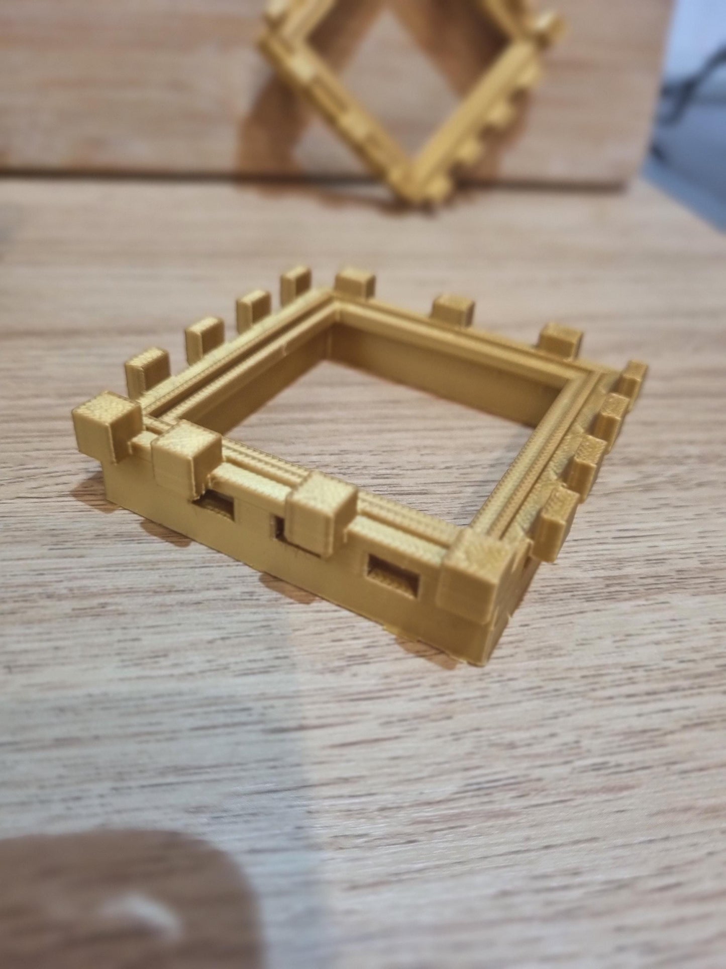 Minecraft TechnoBlade mini crown in Gold. Also available, Wearable Minecraft crown, not just a small prop!