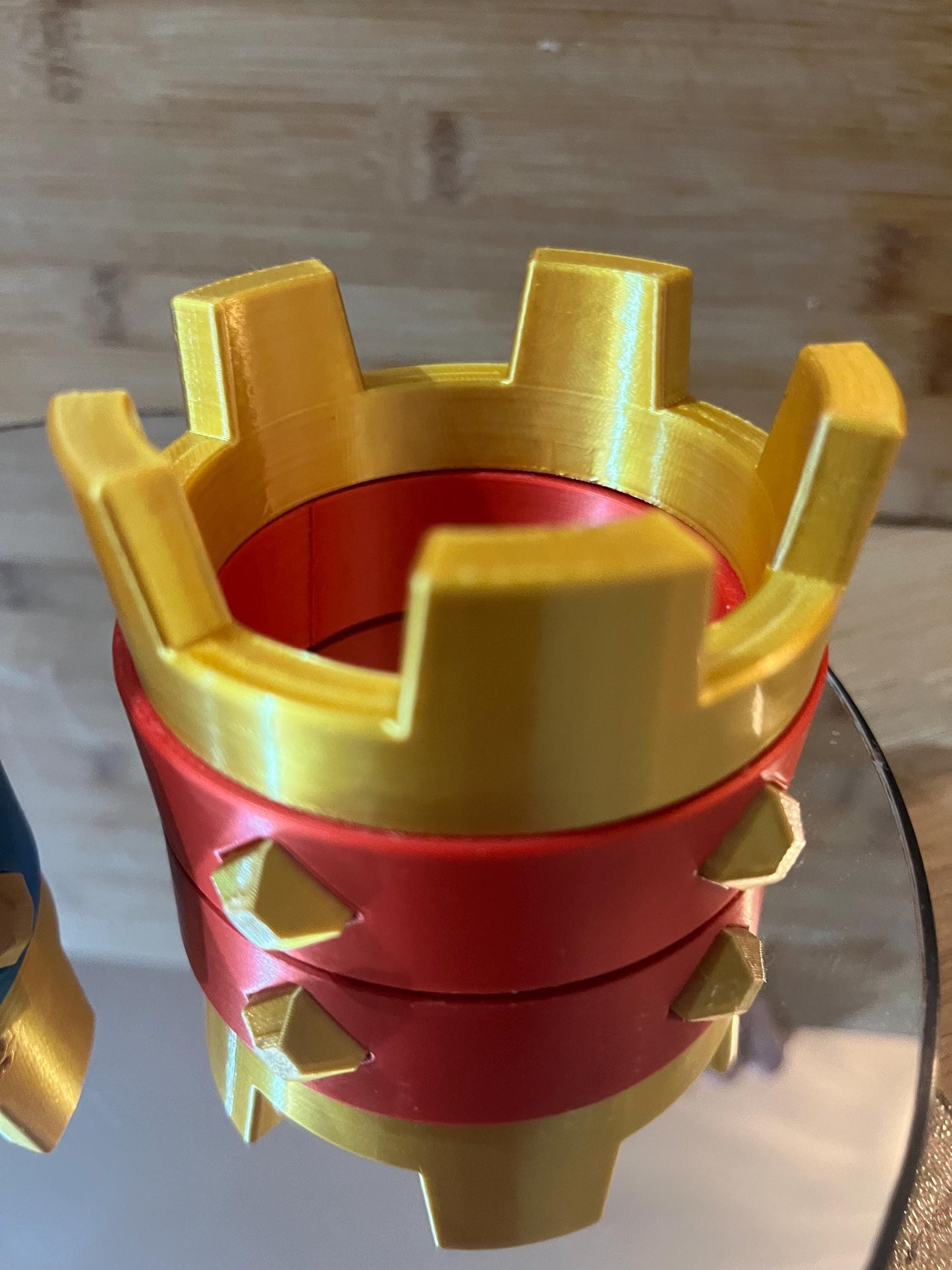 Clash Royale and Clans Crown with colour, size and engraving options.