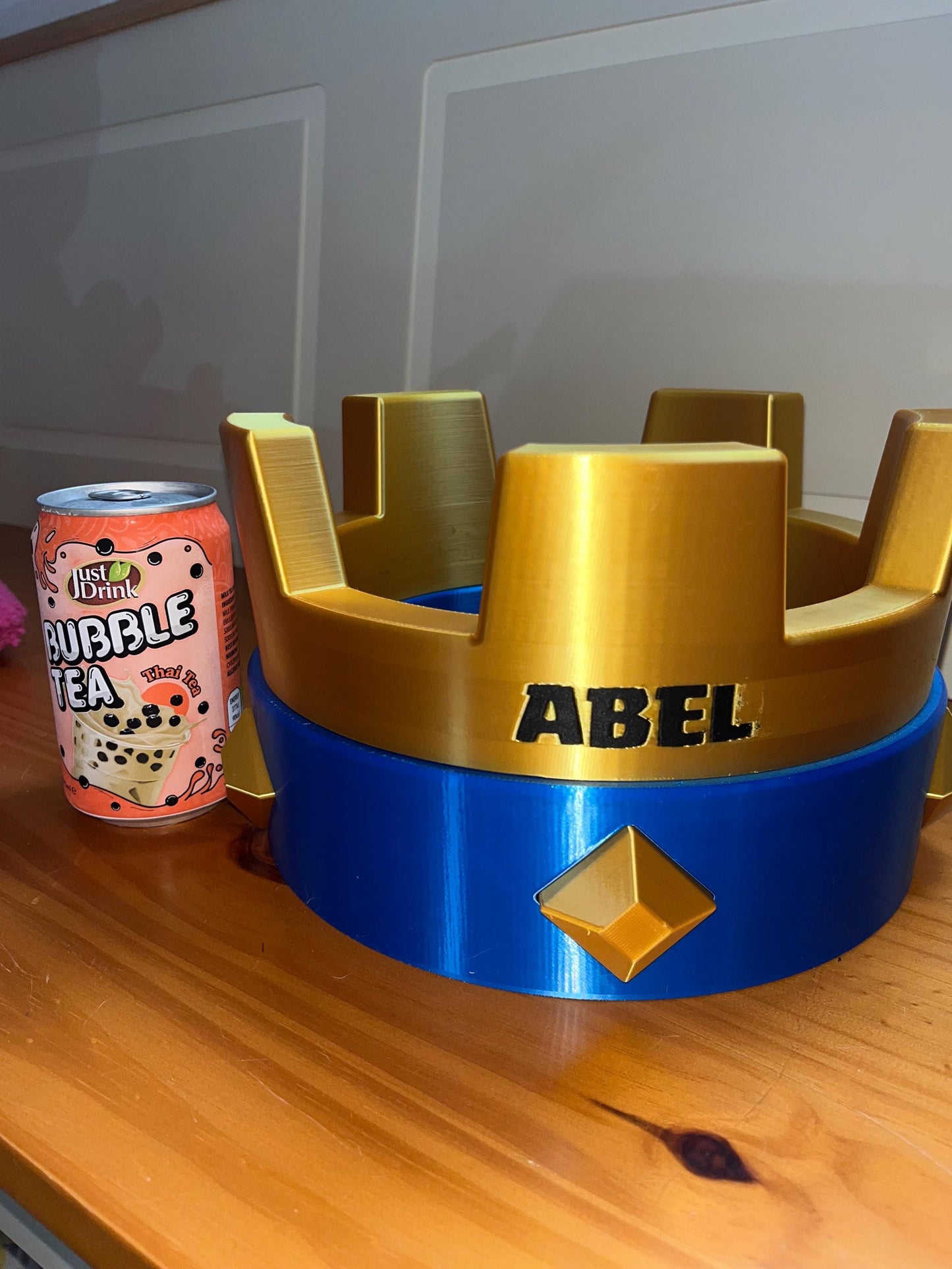 Clash Royale and Clans Crown with colour, size and engraving options.