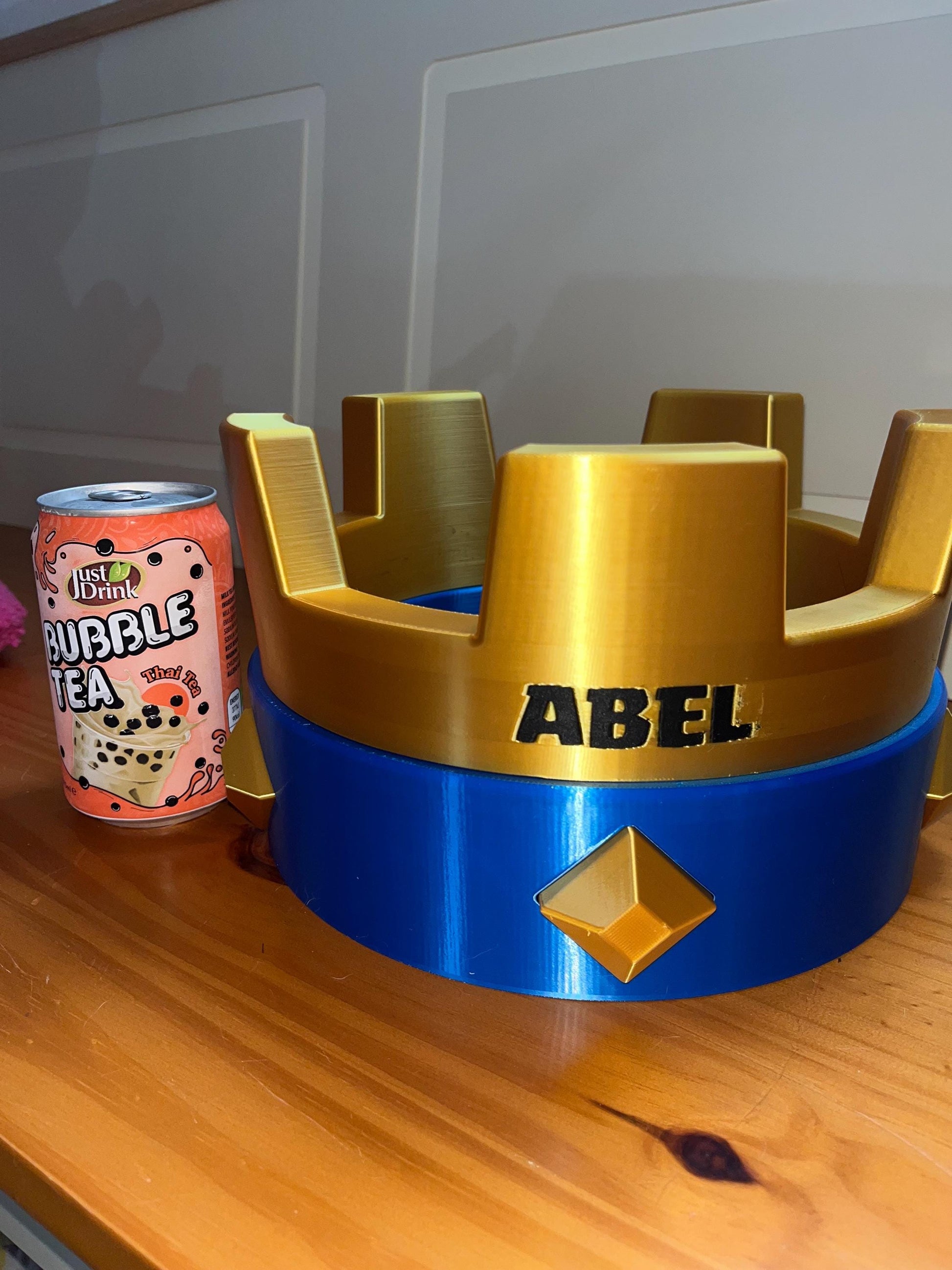 Clash Royale and Clans Crown with colour, size and engraving options.