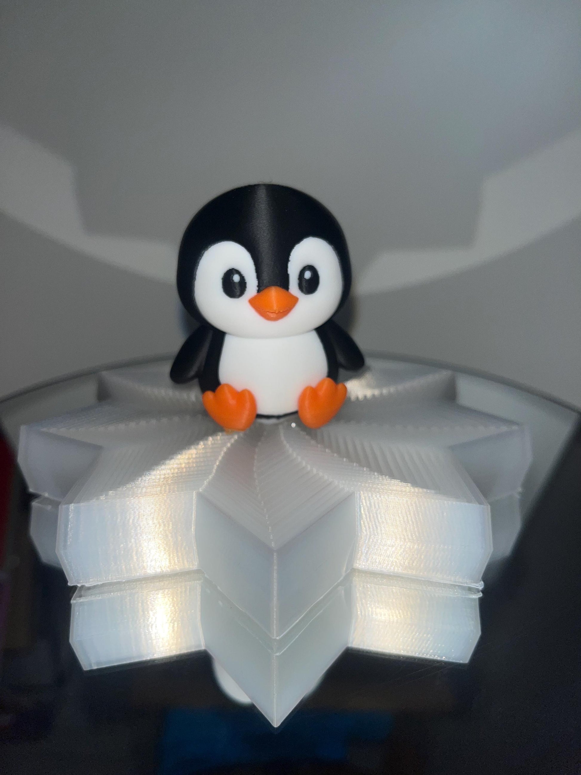 Ice White Penguin Fidget
