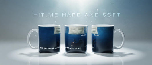 Billie Eilish - Hit me Hard and Soft - personalised - Drinking Coffee Tea Mug Cup