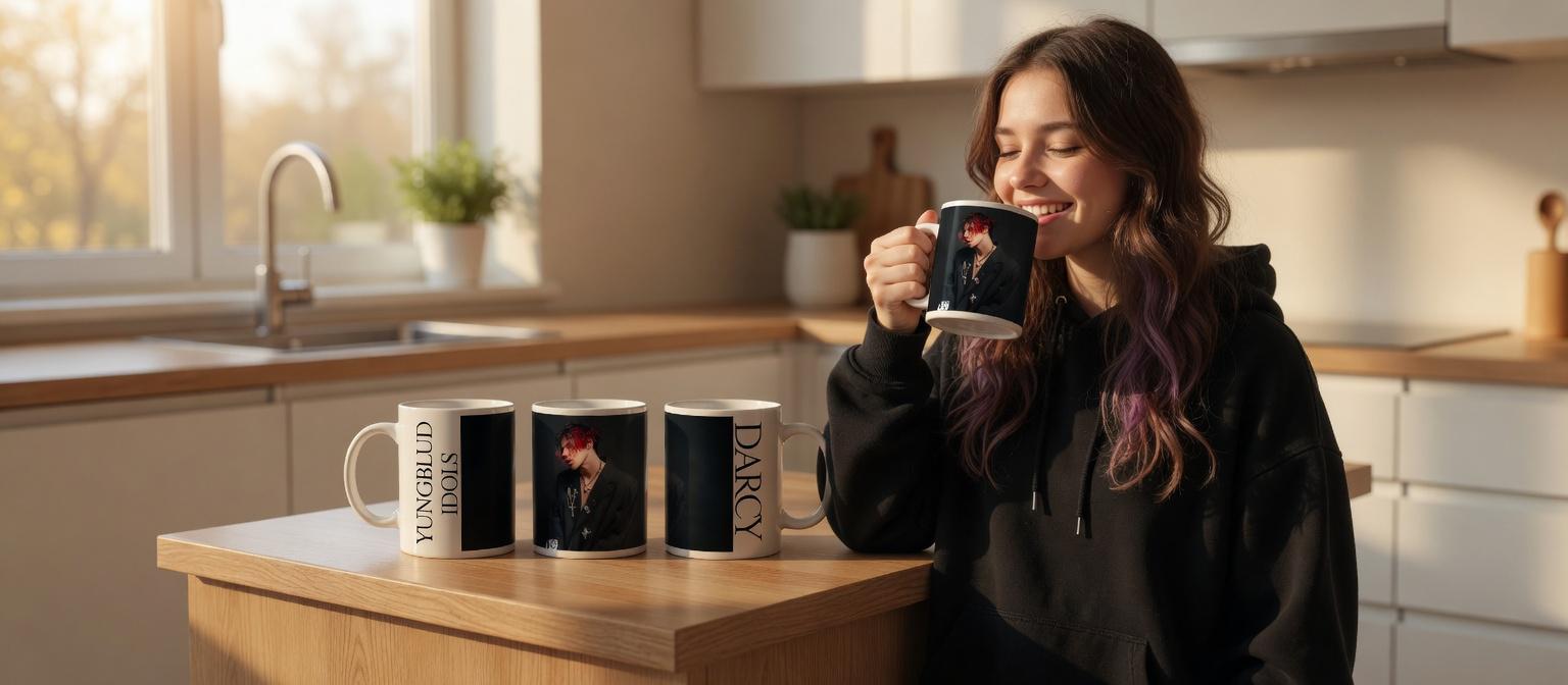 YungBlud - Idols - personalised - Drinking Coffee Tea Mug Cup