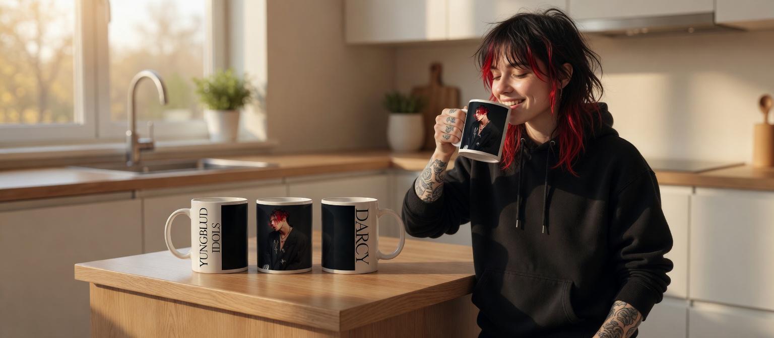 YungBlud - Idols - personalised - Drinking Coffee Tea Mug Cup