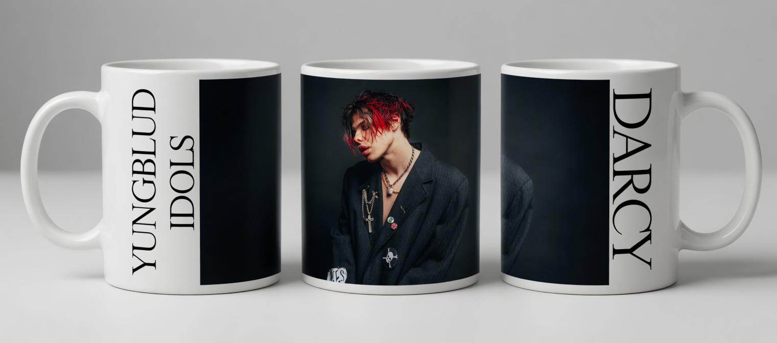 YungBlud - Idols - personalised - Drinking Coffee Tea Mug Cup